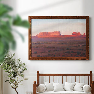 Red Rocks at Dusk I-Premium Framed Canvas - Ready to Hang