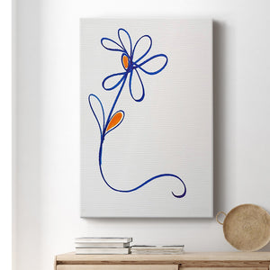 Wobbly Blooms I Premium Gallery Wrapped Canvas - Ready to Hang