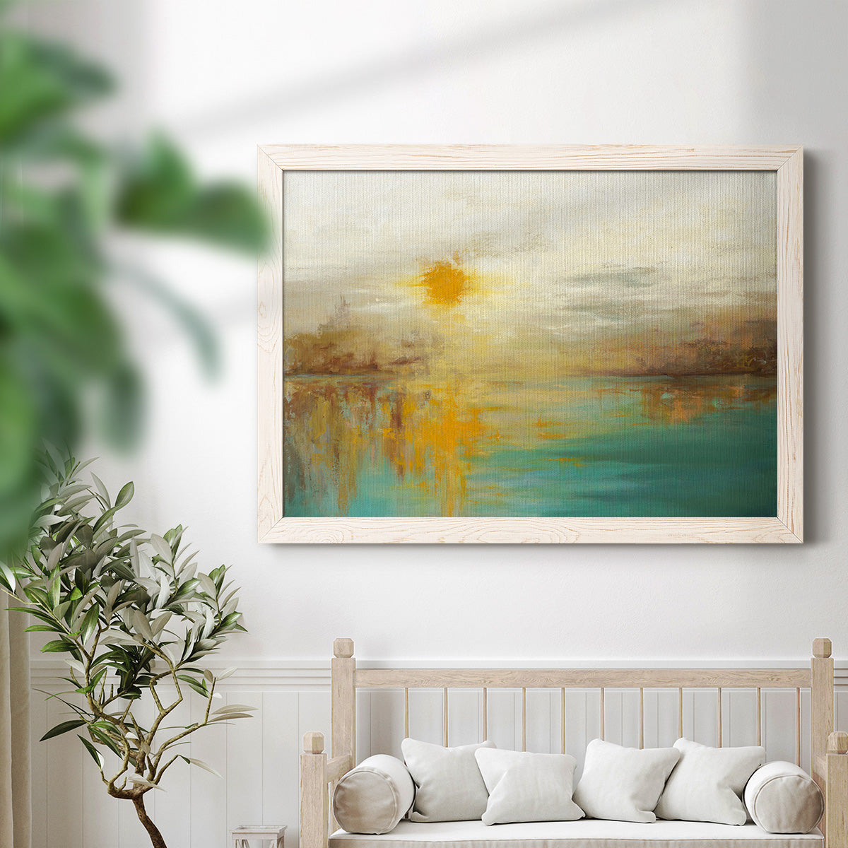 Last Day of Summer -Premium Framed Canvas - Ready to Hang