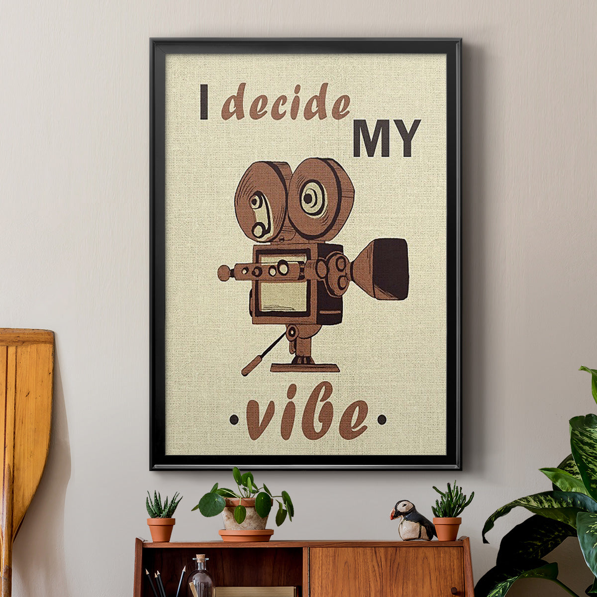 Movie Time III Premium Framed Print - Ready to Hang