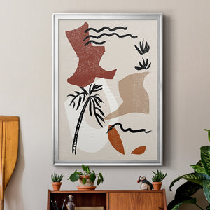 Soft Palms II Premium Framed Print - Ready to Hang