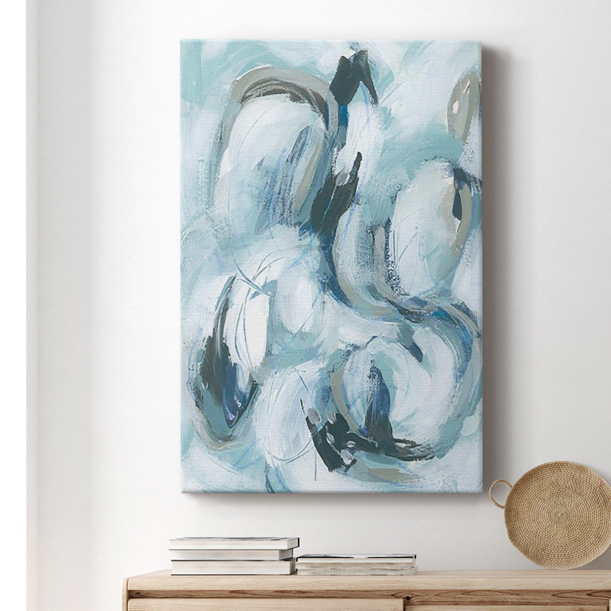 Fluid Receptor II Premium Gallery Wrapped Canvas - Ready to Hang