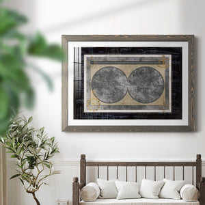 Night World Blueprint-Premium Framed Print - Ready to Hang