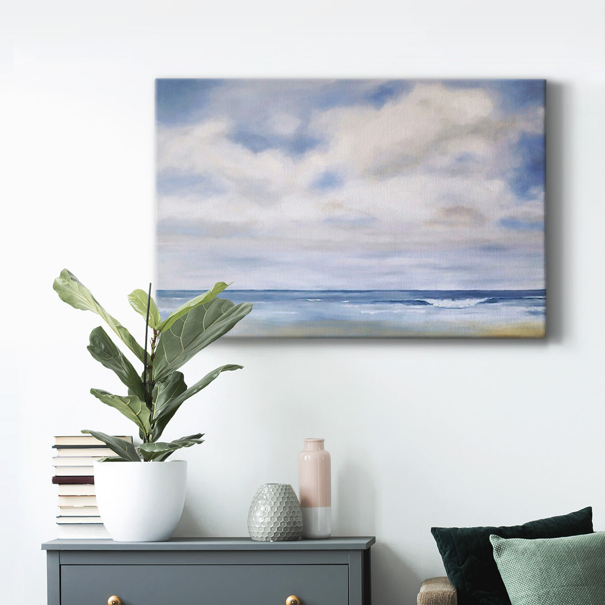 The Wave Premium Gallery Wrapped Canvas - Ready to Hang