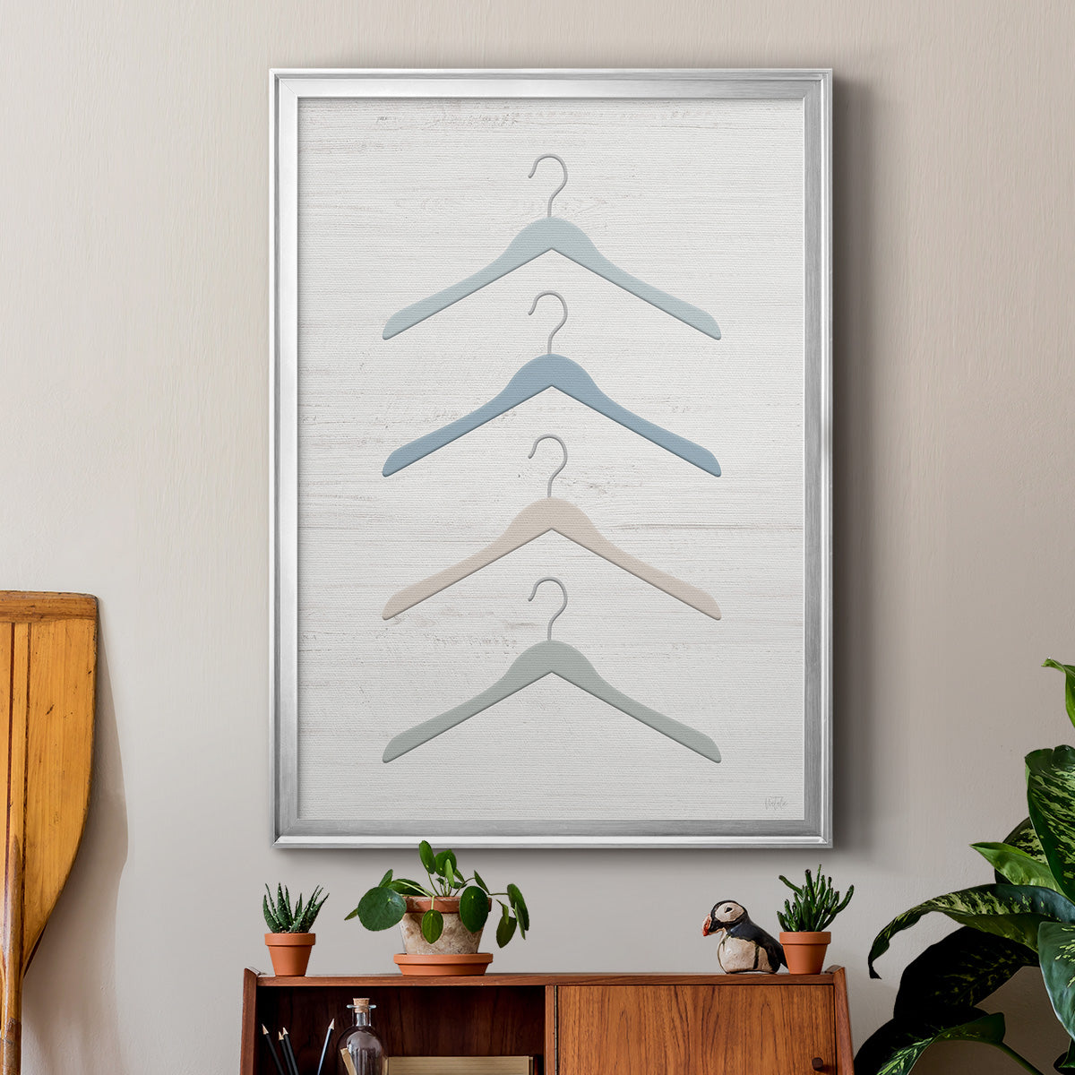 Laundry Hangers Premium Framed Print - Ready to Hang