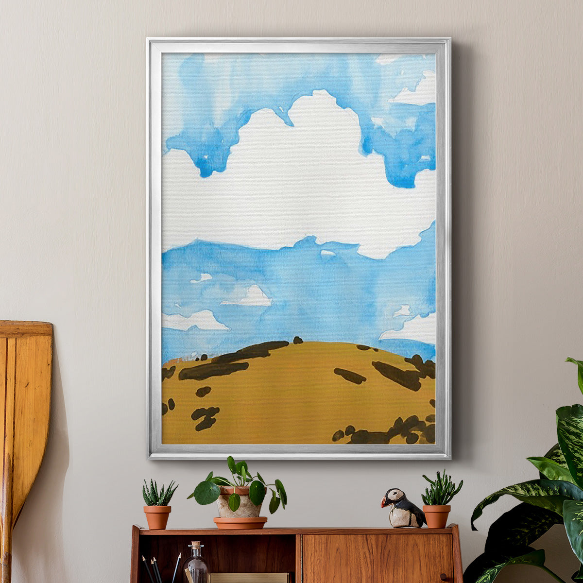 Summer Knoll II Premium Framed Print - Ready to Hang