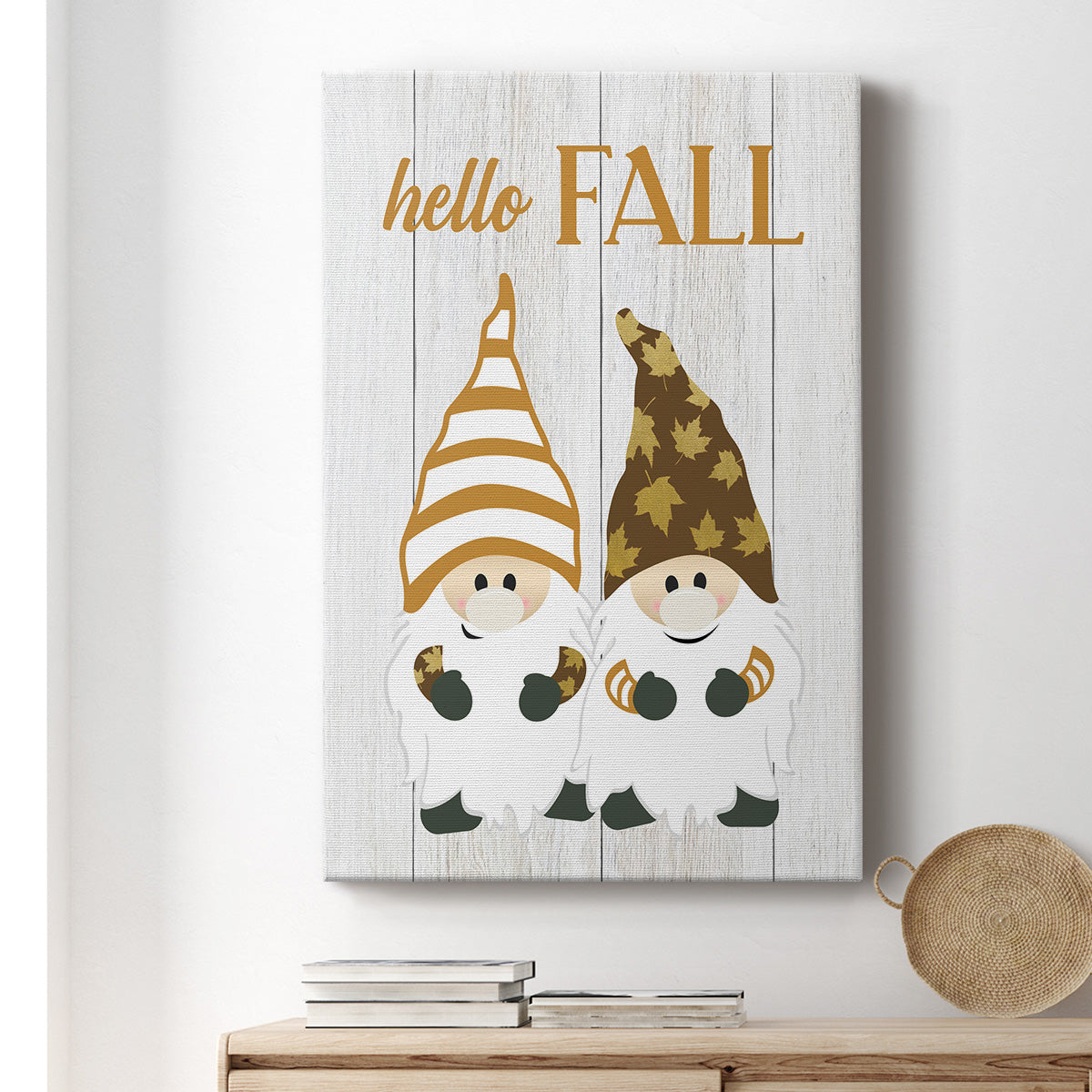 Harvest Gnomes Premium Gallery Wrapped Canvas - Ready to Hang