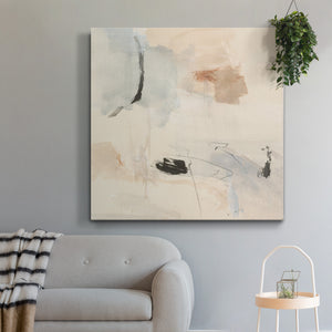 Oat and Slate I -Premium Gallery Wrapped Canvas - Ready to Hang