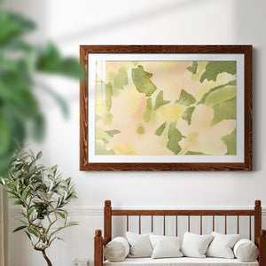 Verdant Floral Abstract I-Premium Framed Print - Ready to Hang