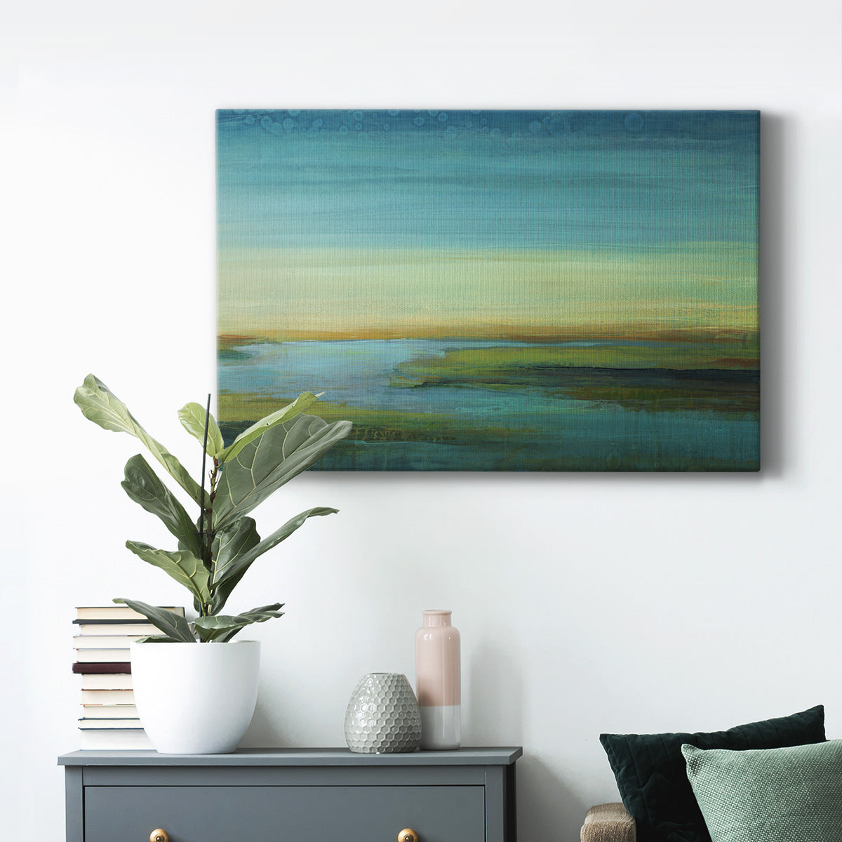 The Flow Premium Gallery Wrapped Canvas - Ready to Hang
