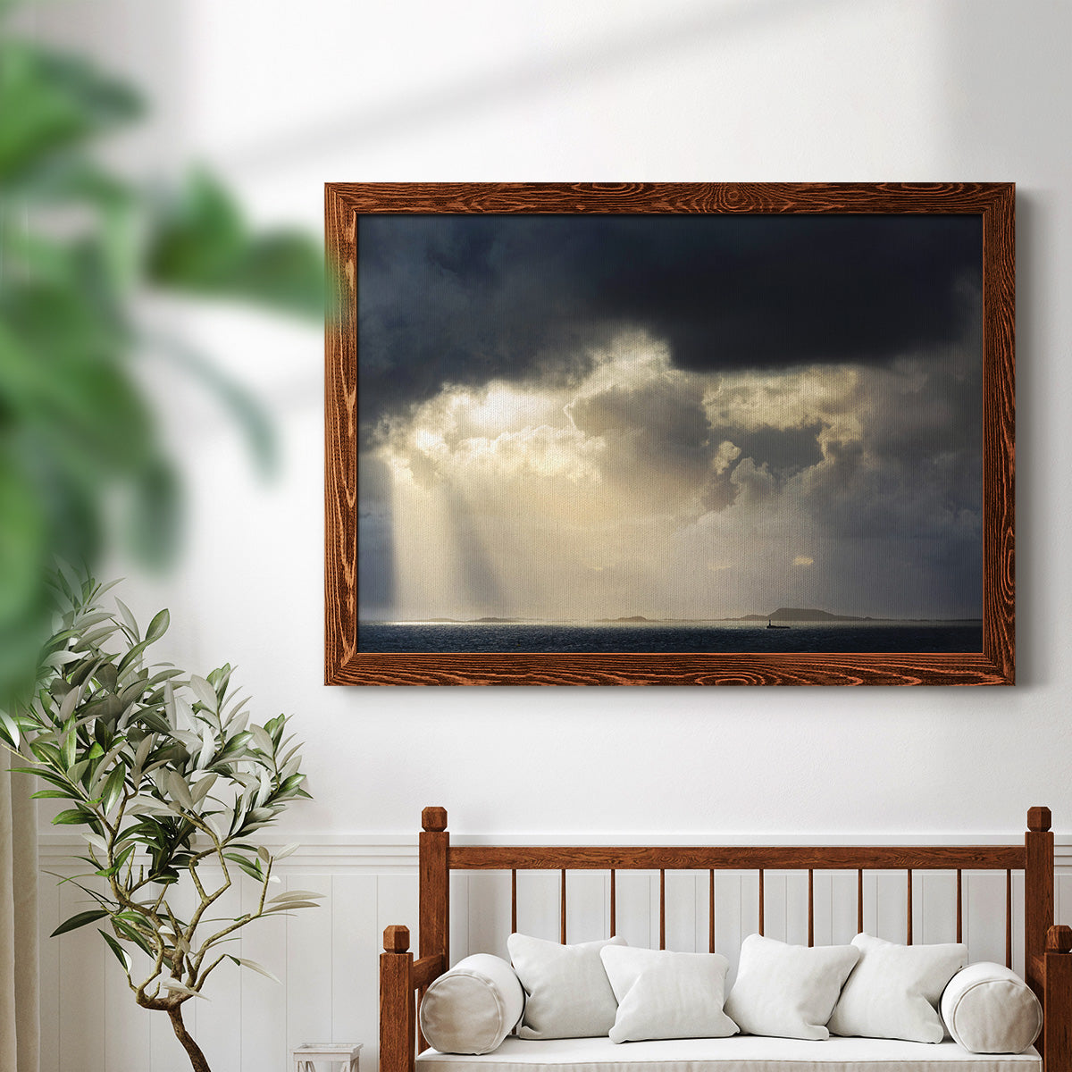 Rays of Light-Premium Framed Canvas - Ready to Hang