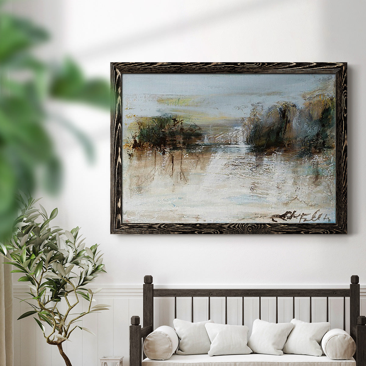 Wintery Horizon I-Premium Framed Canvas - Ready to Hang