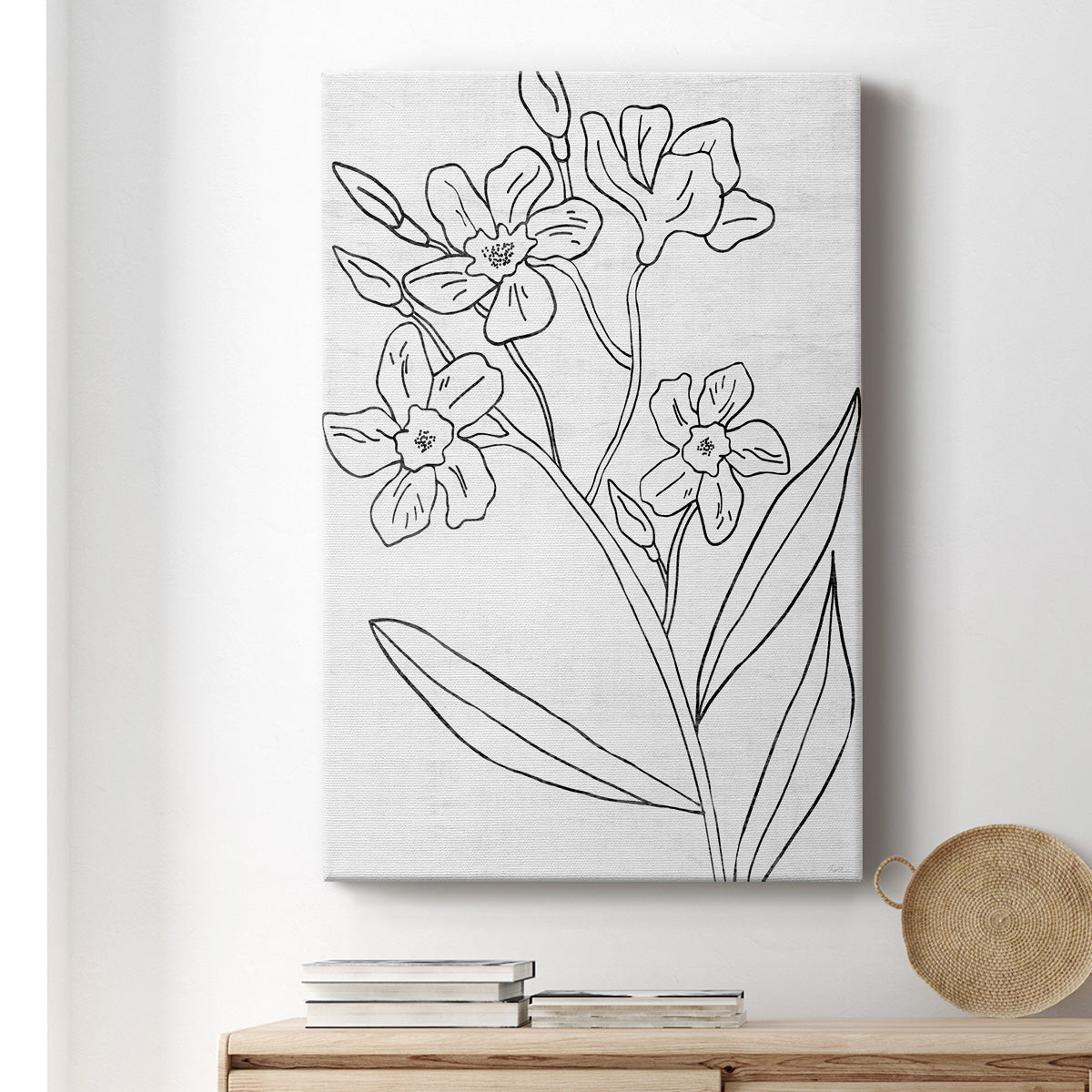 Botanical Sketch II Premium Gallery Wrapped Canvas - Ready to Hang
