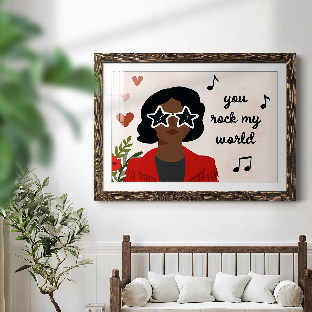 Darling Valentine Collection A-Premium Framed Print - Ready to Hang