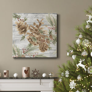 Pinecone Lodge III-Premium Gallery Wrapped Canvas - Ready to Hang