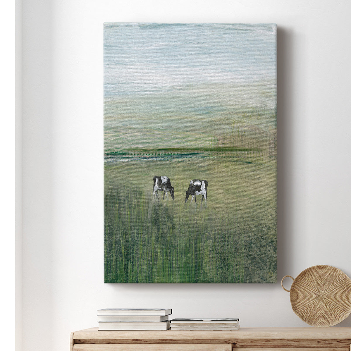 Out to Pasture II Premium Gallery Wrapped Canvas - Ready to Hang