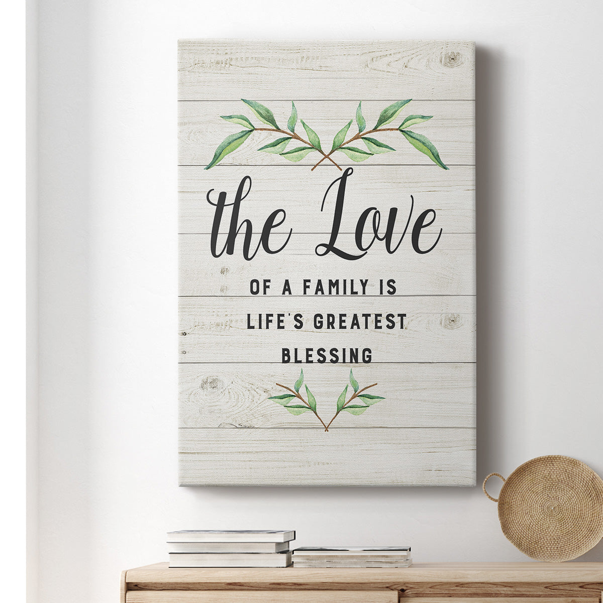Love of a Family Premium Gallery Wrapped Canvas - Ready to Hang