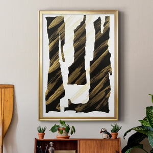 Onyx Obelisks I Premium Framed Print - Ready to Hang