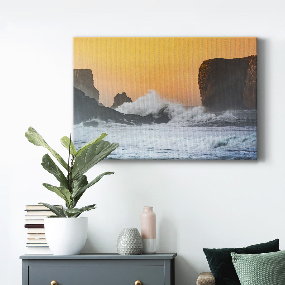 Spray Premium Gallery Wrapped Canvas - Ready to Hang