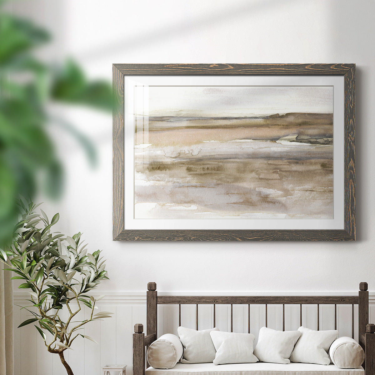 Sunset Bay-Premium Framed Print - Ready to Hang
