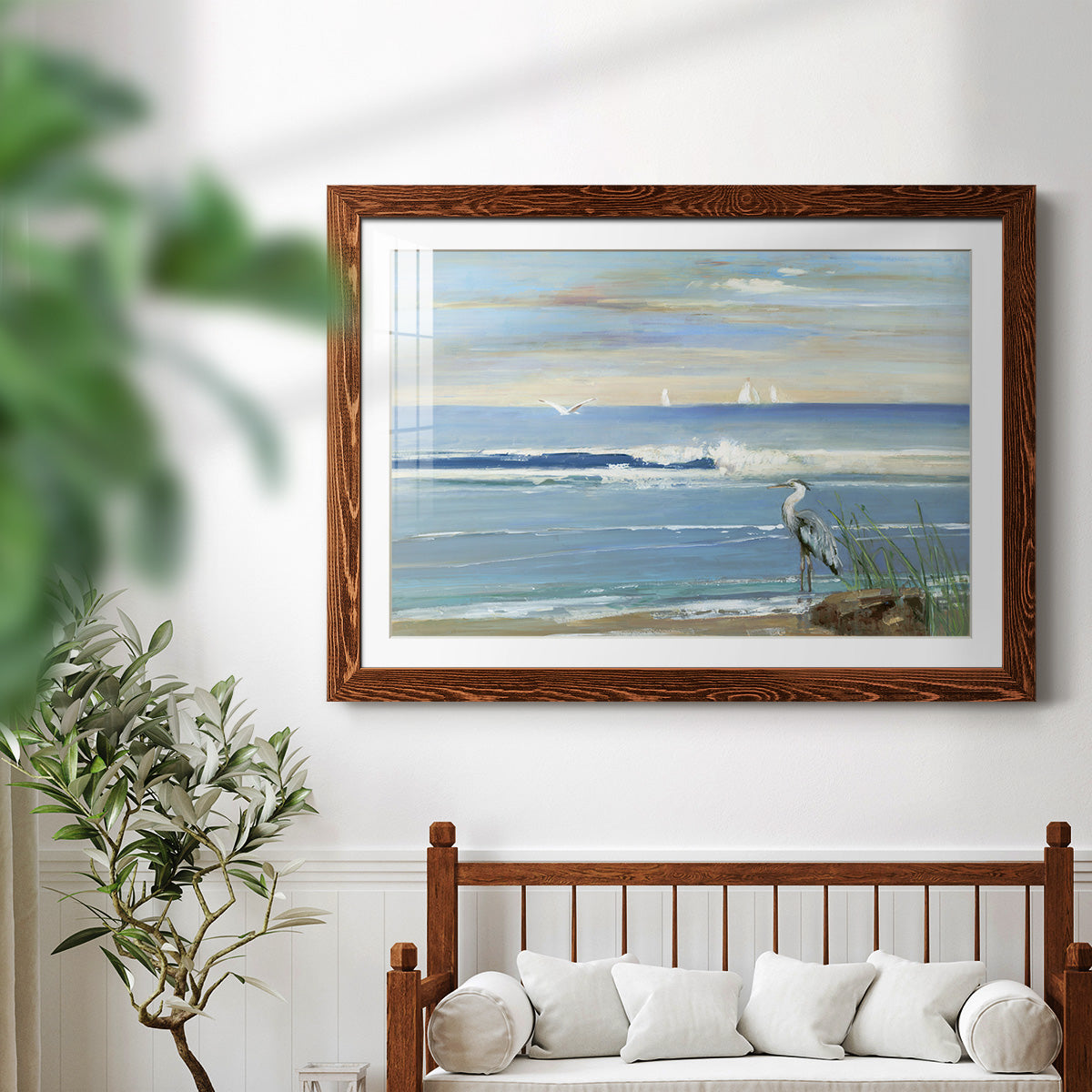Sunrise Bay-Premium Framed Print - Ready to Hang