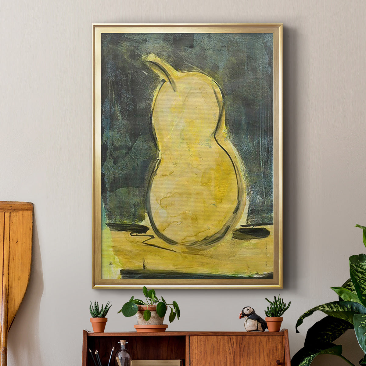 Urban Pear I Premium Framed Print - Ready to Hang