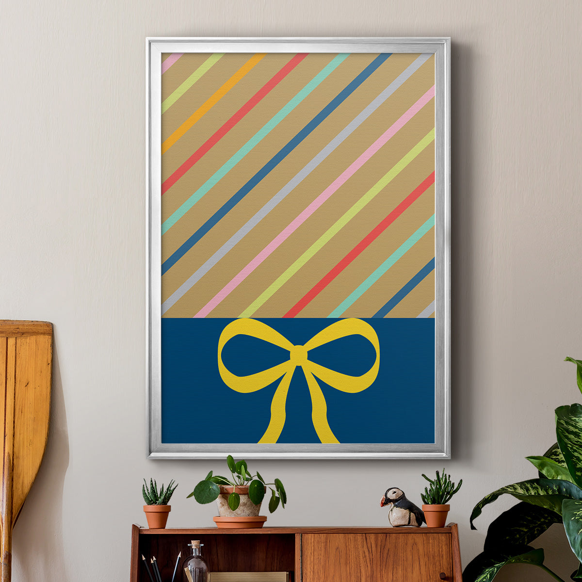 Stripes Premium Framed Print - Ready to Hang