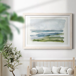 Coastline Splash I-Premium Framed Print - Ready to Hang