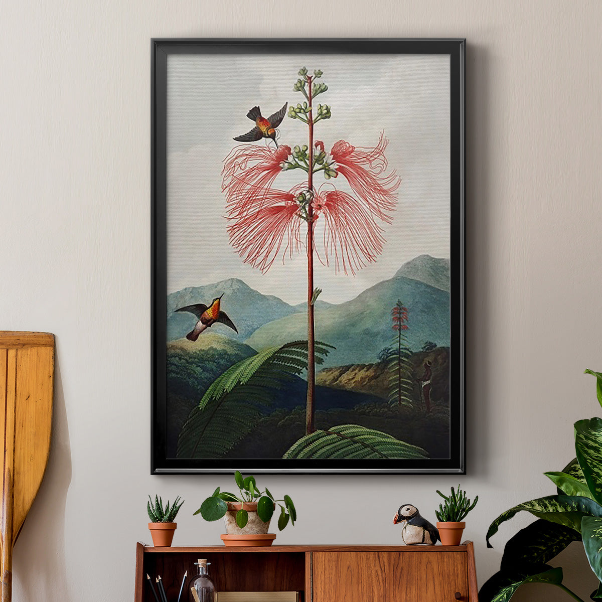 Temple of Flora VIII Premium Framed Print - Ready to Hang