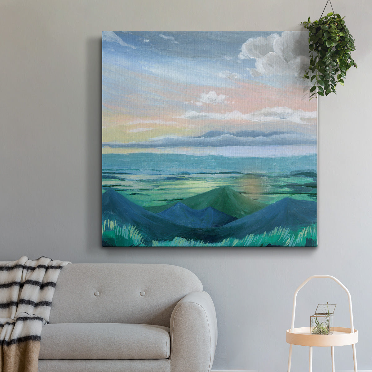Sunset Outlook II-Premium Gallery Wrapped Canvas - Ready to Hang