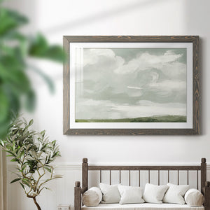 Gray Stone Sky III-Premium Framed Print - Ready to Hang