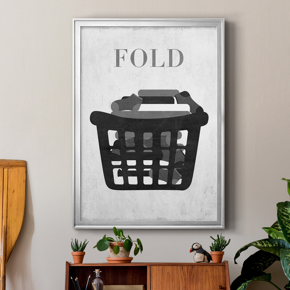 Fold Premium Framed Print - Ready to Hang