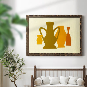 Posing Pottery I-Premium Framed Canvas - Ready to Hang