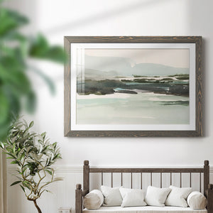 Turquoise Marsh I-Premium Framed Print - Ready to Hang