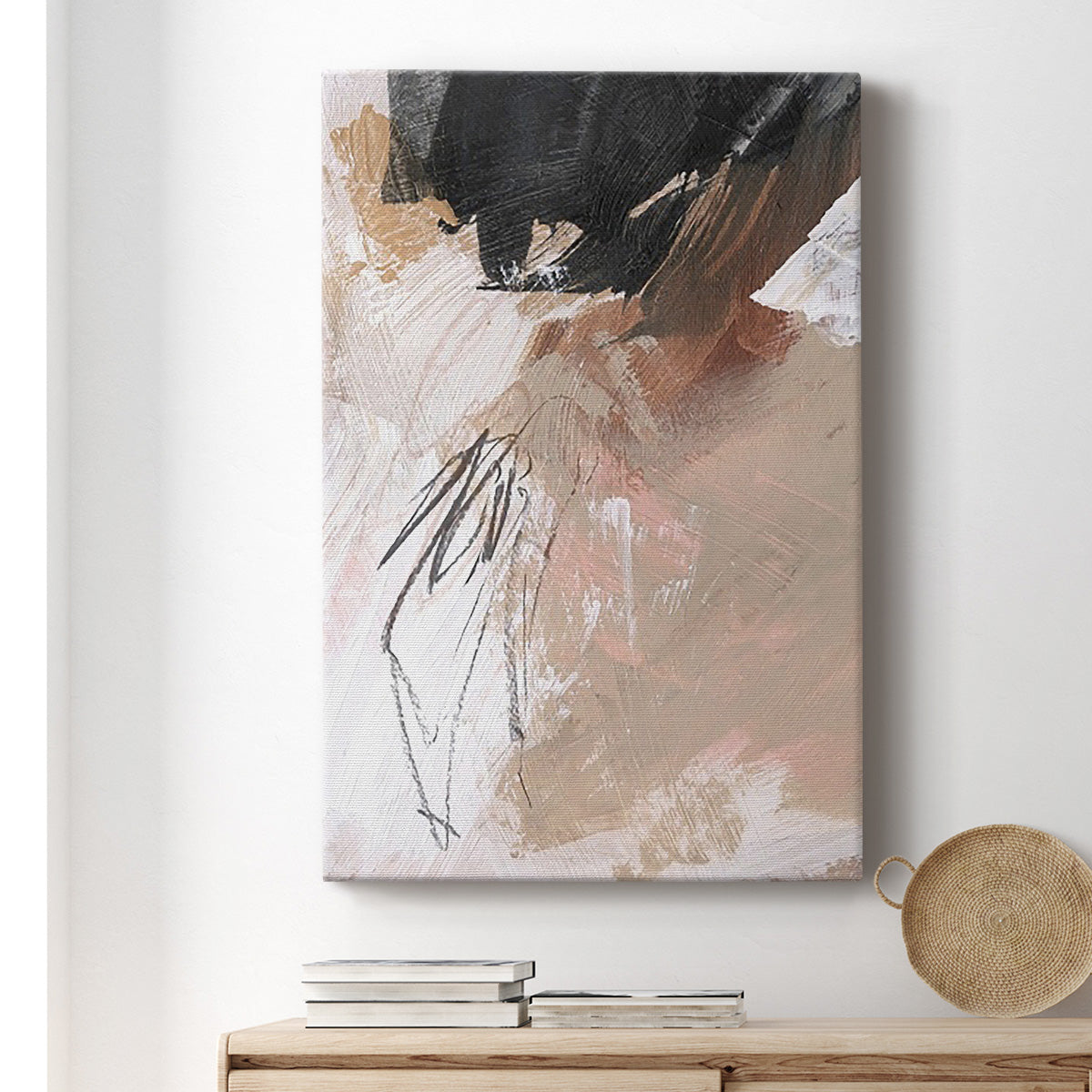 Unbleached Neutrals VI Premium Gallery Wrapped Canvas - Ready to Hang