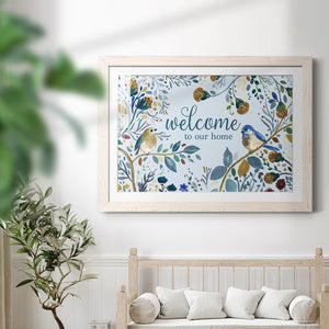 Welcome to Our Home-Premium Framed Print - Ready to Hang