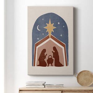 Boho Nativity I Premium Gallery Wrapped Canvas - Ready to Hang