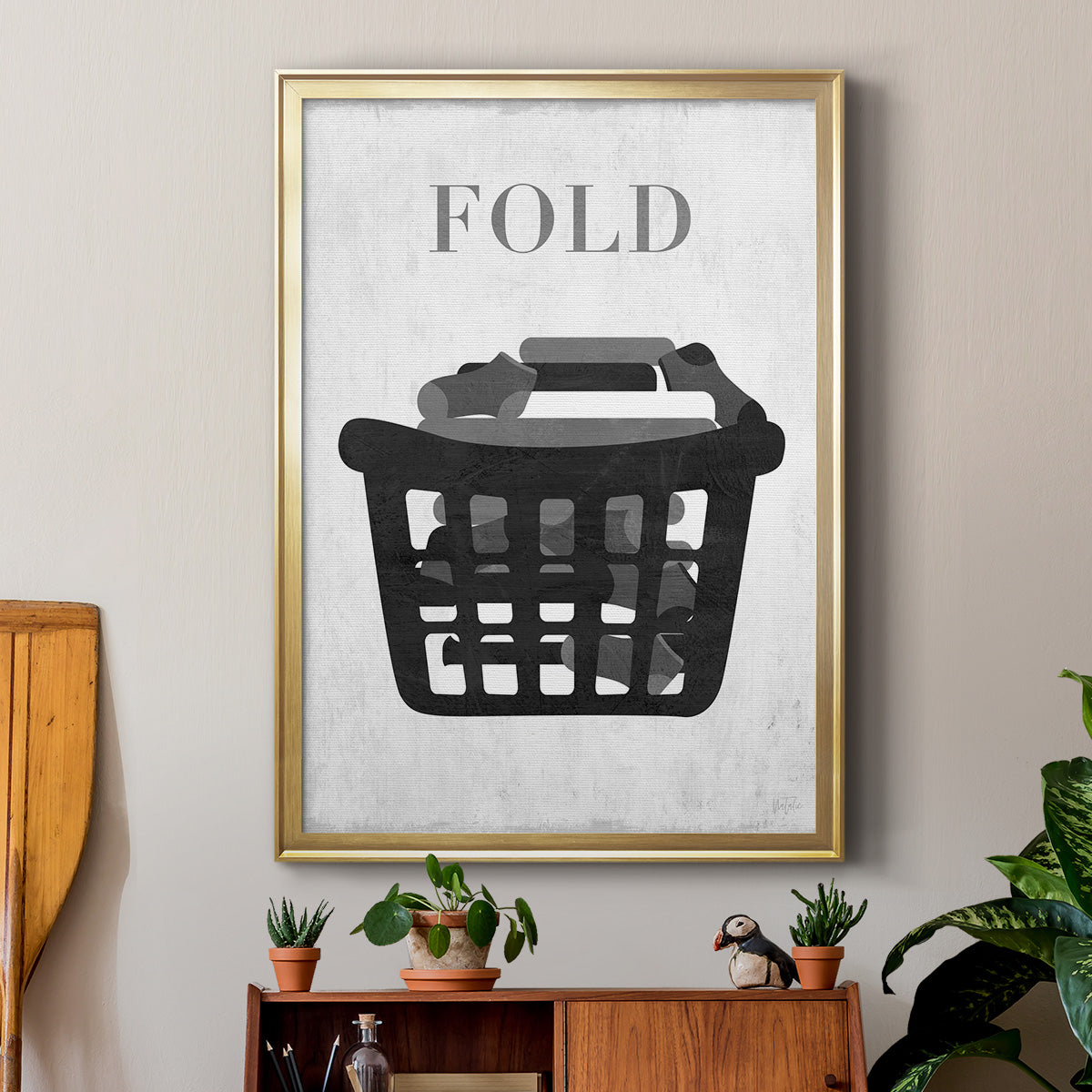 Fold Premium Framed Print - Ready to Hang