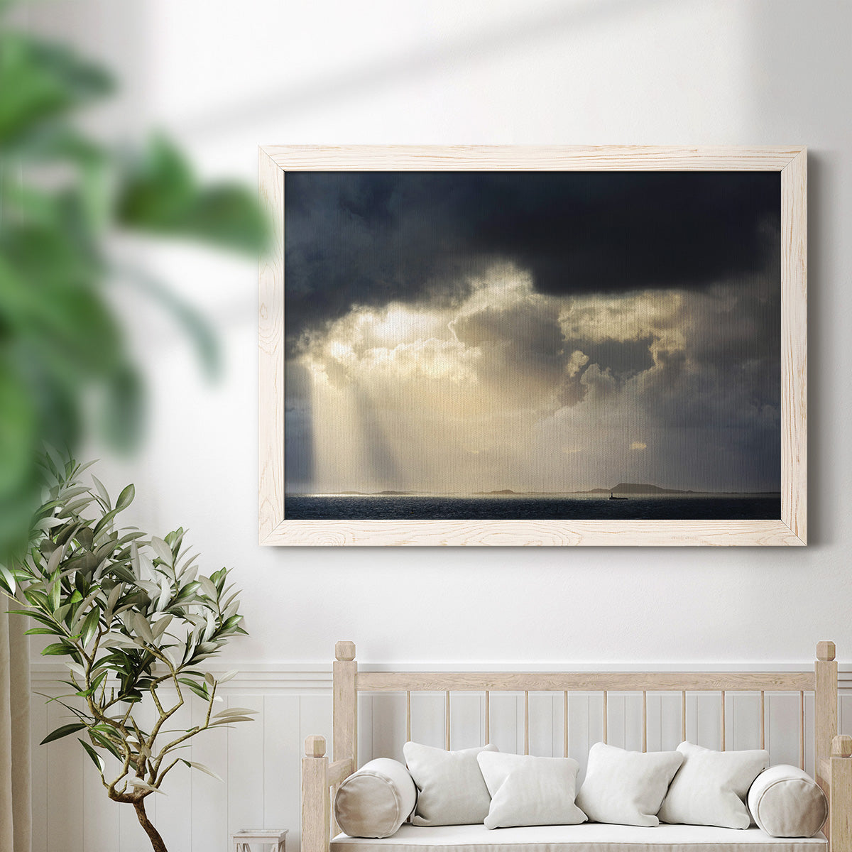Rays of Light-Premium Framed Canvas - Ready to Hang