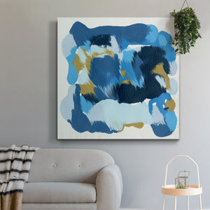 Blue Overture I-Premium Gallery Wrapped Canvas - Ready to Hang