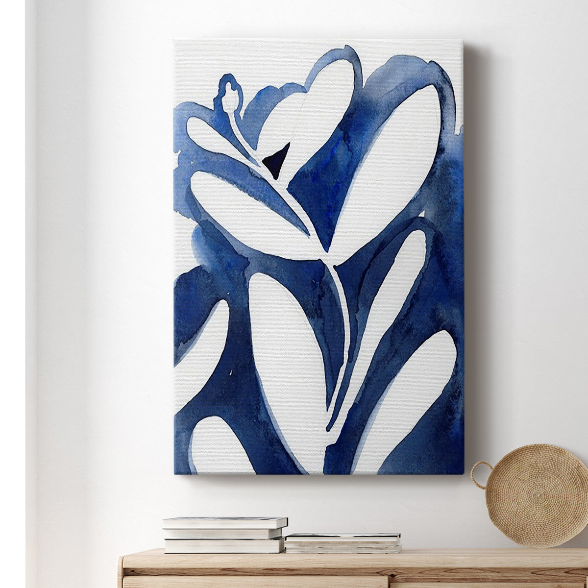 Blue Eucalyptus I Premium Gallery Wrapped Canvas - Ready to Hang