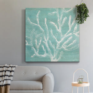 Cerulean Sea Coral I-Premium Gallery Wrapped Canvas - Ready to Hang