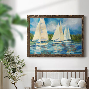 Clear Sailing-Premium Framed Canvas - Ready to Hang