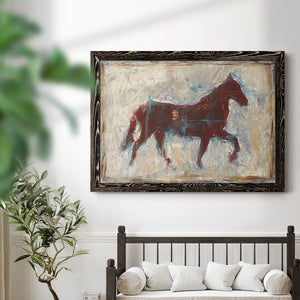 Iron Equine II-Premium Framed Canvas - Ready to Hang