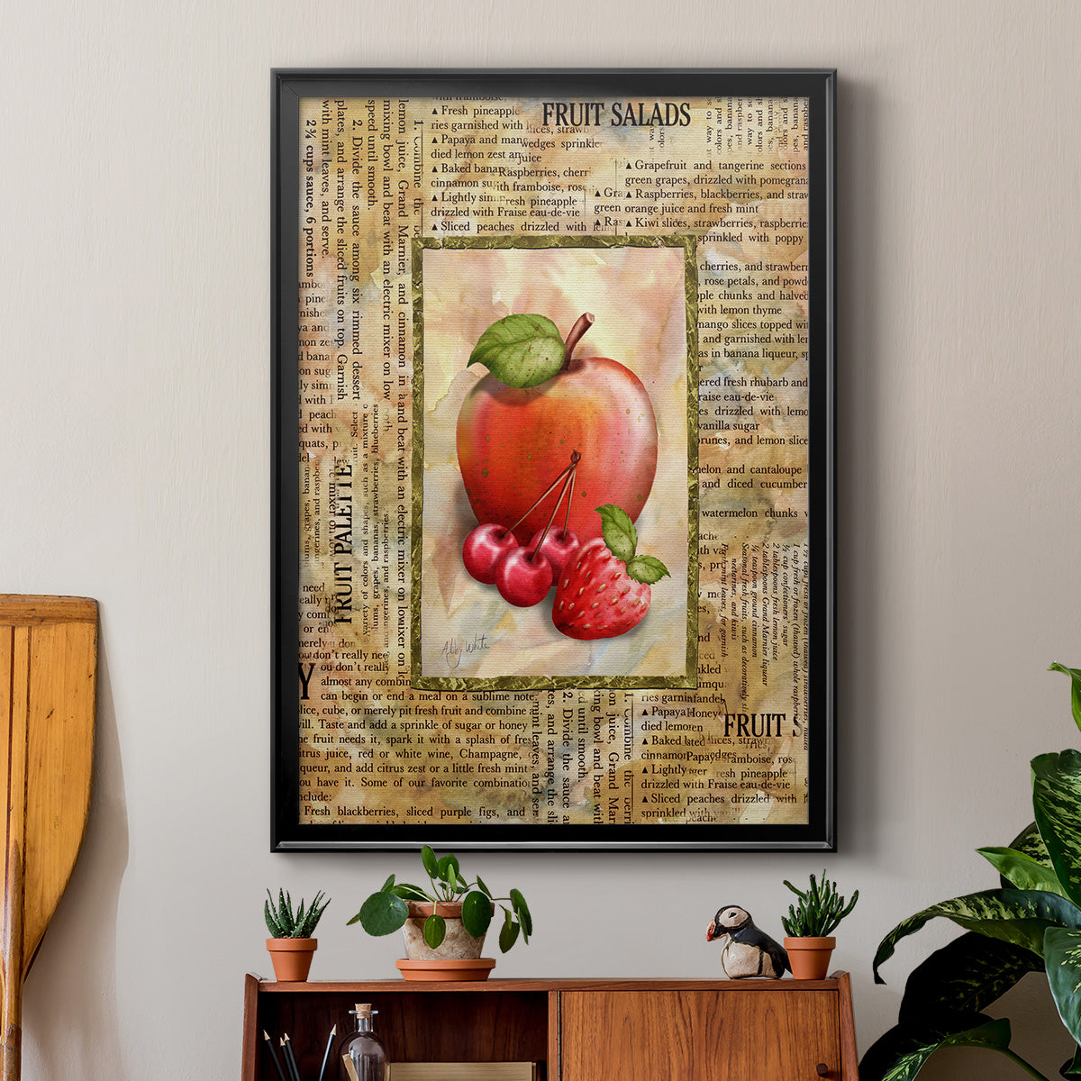 Mixed Fruit I Premium Framed Print - Ready to Hang