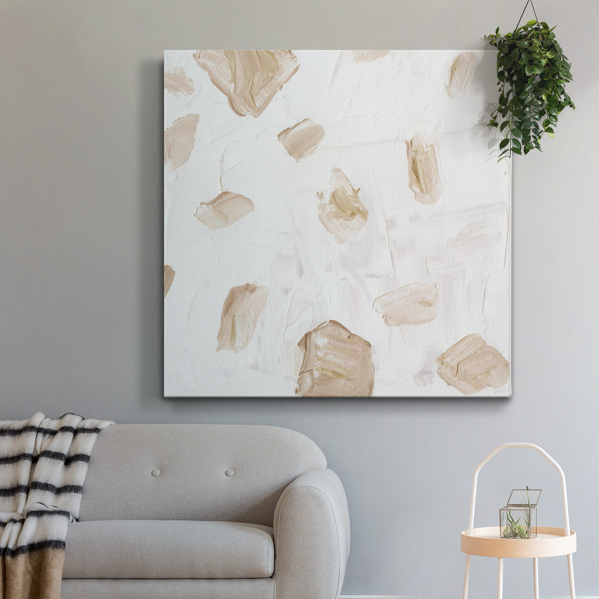 Blushing Neutrals I-Premium Gallery Wrapped Canvas - Ready to Hang