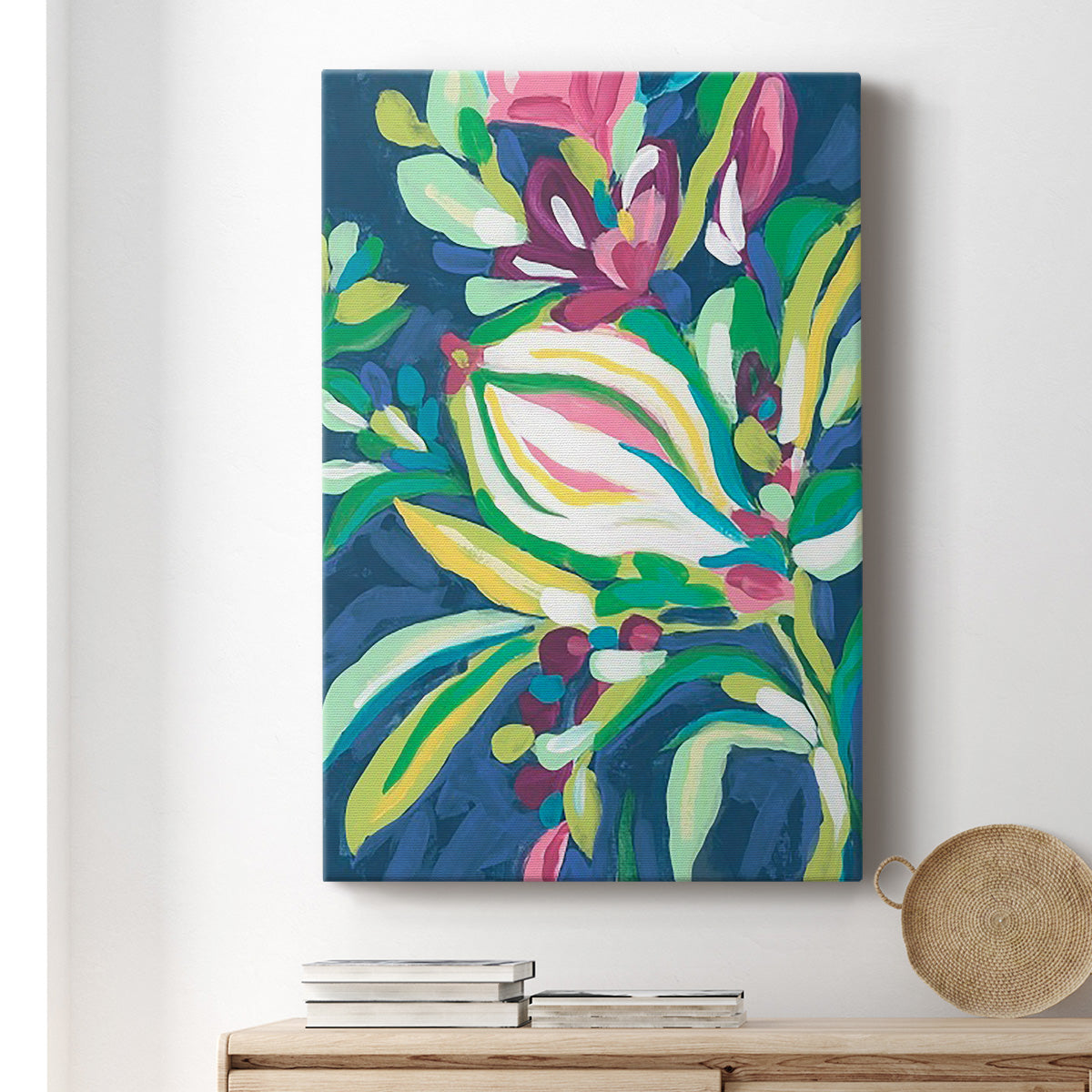 Blue Tropics II Premium Gallery Wrapped Canvas - Ready to Hang
