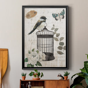 Vintage Menagerie I Premium Framed Print - Ready to Hang