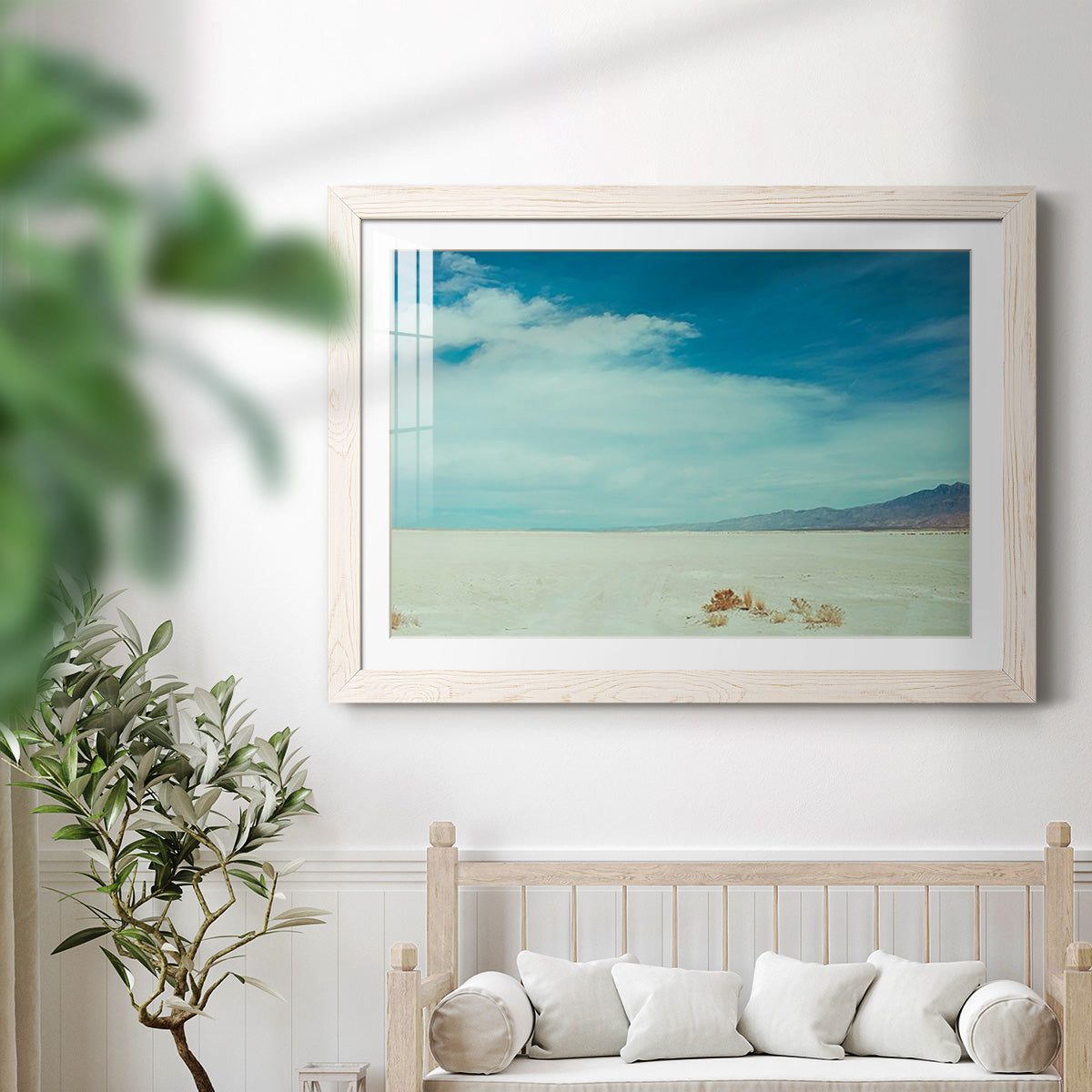 Salt Flat Walk I-Premium Framed Print - Ready to Hang