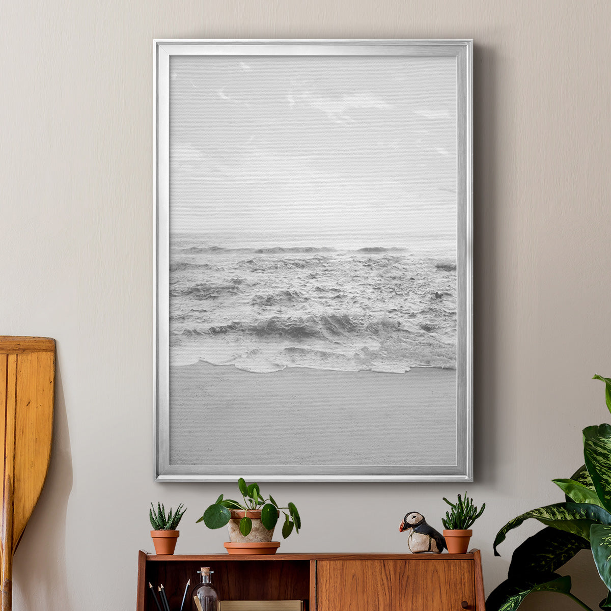 Gentle Tides I Premium Framed Print - Ready to Hang